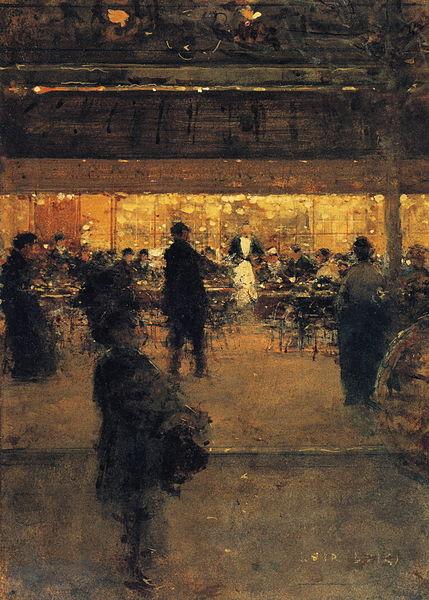 Marianne Loir The Night Cafe Germany oil painting art
